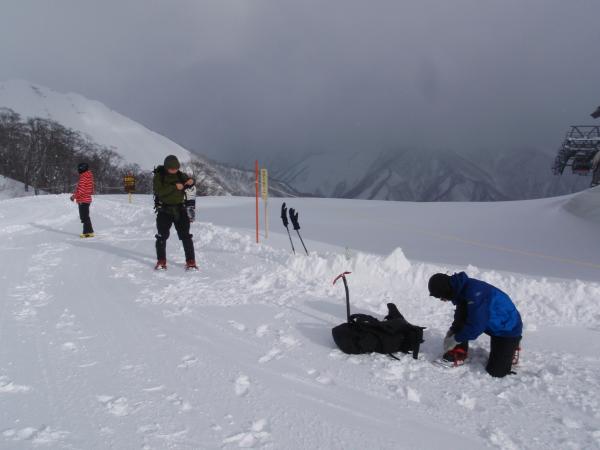 天神平。ここから出発！